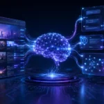Generative Engine Optimization GEO concept showing AI-powered search and website visibility