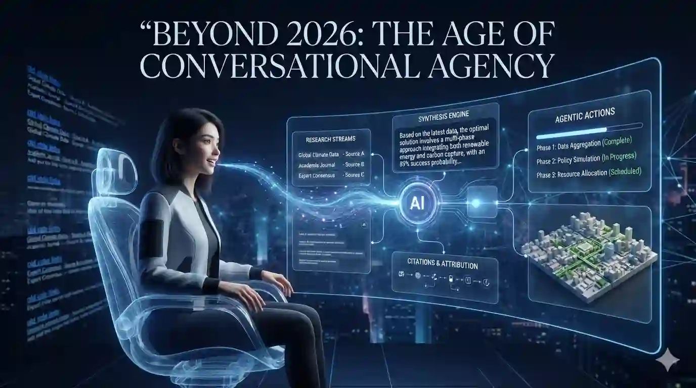 Future of Google AI Search with conversational and agentic AI