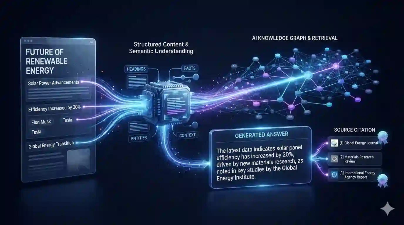 How AI search systems understand and retrieve website content