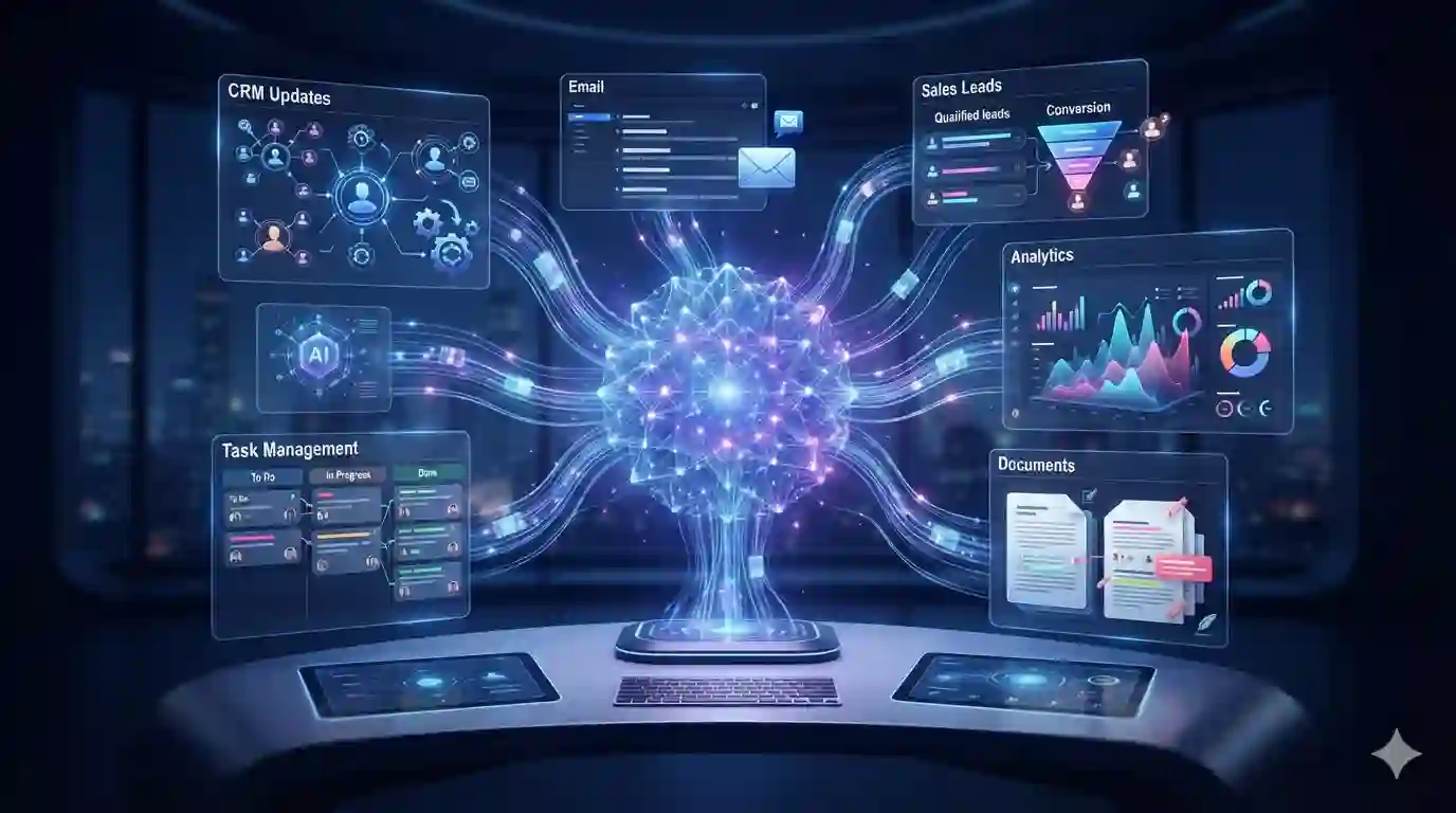 AI agents automating business workflows