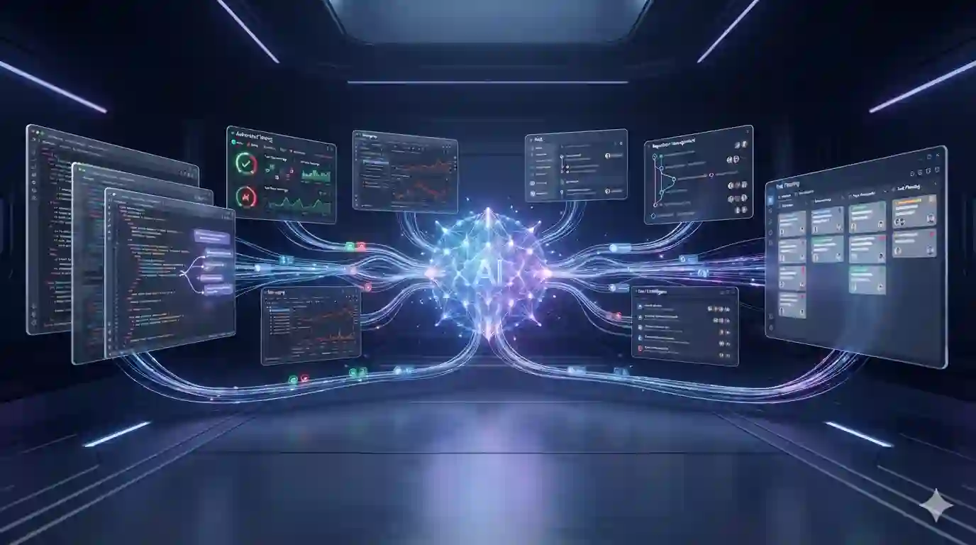 AI coding agents for business software development