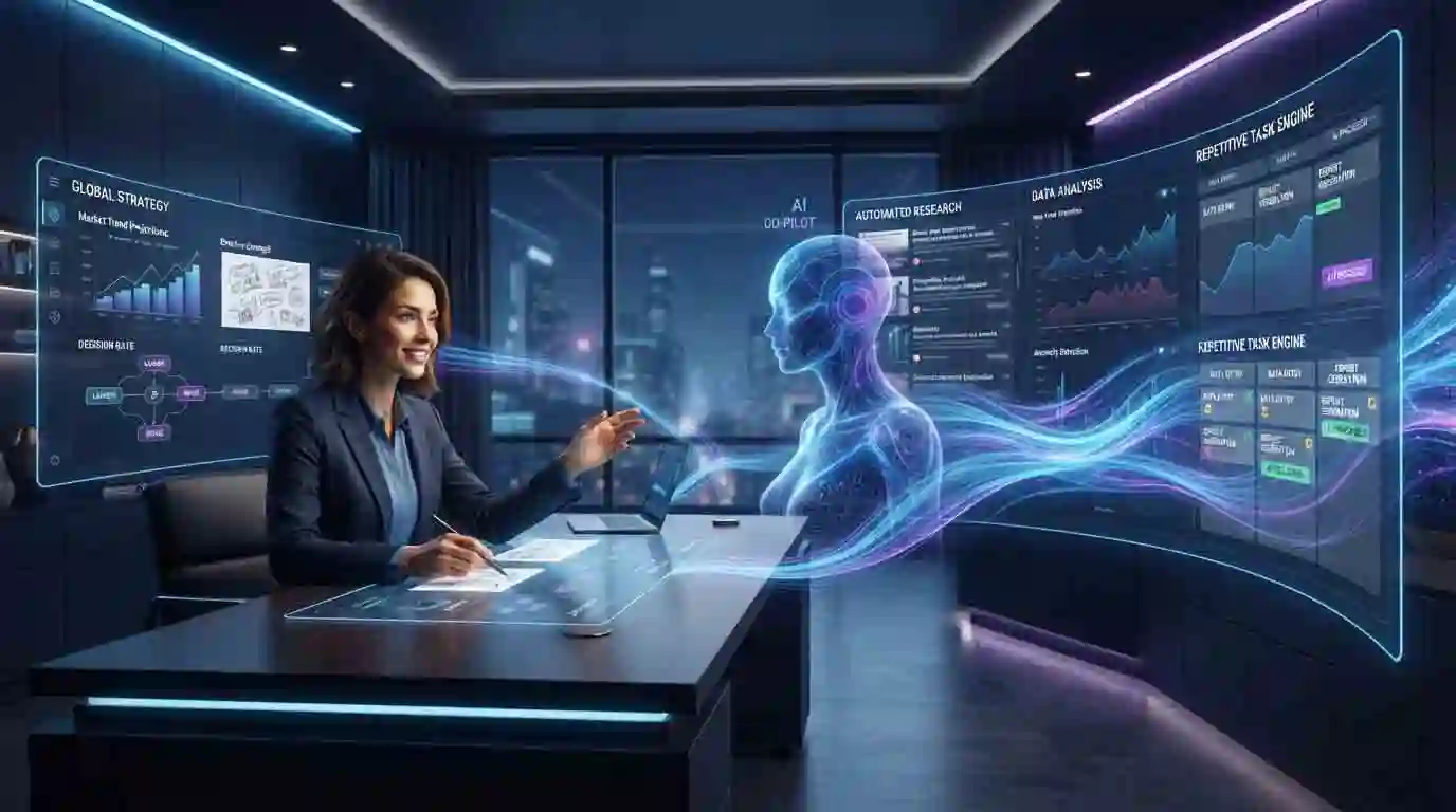 Human and AI collaboration for workplace productivity